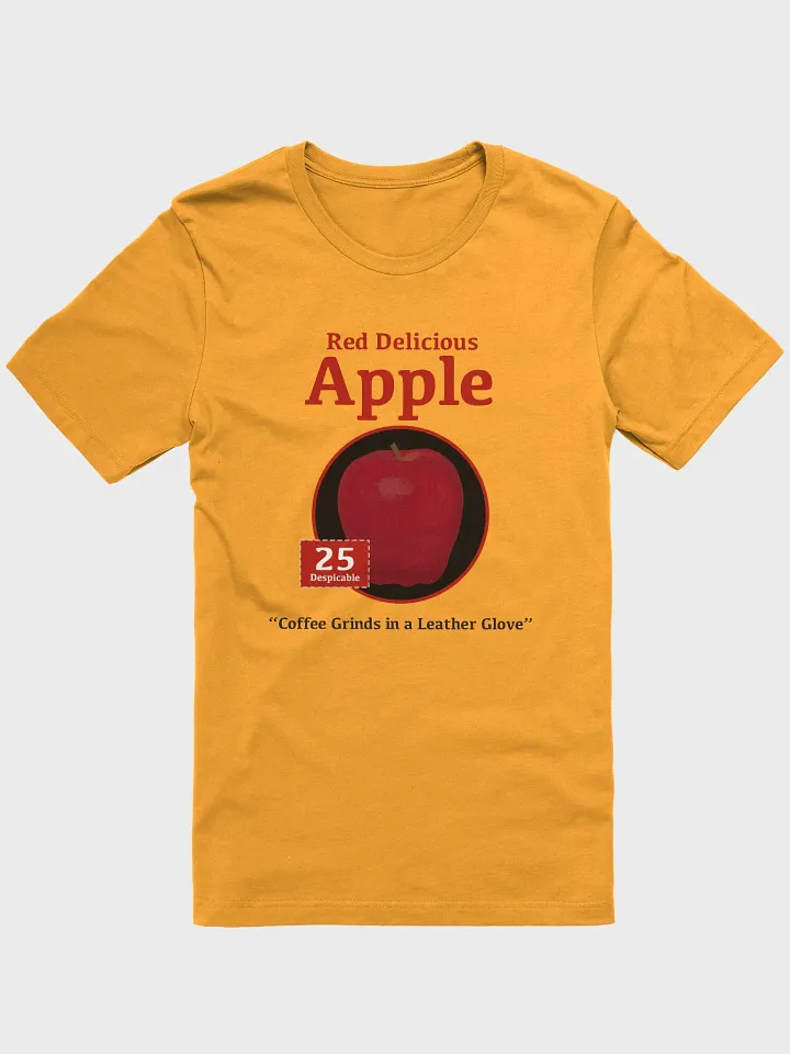 APPLE RANKINGS: Red Delicious Apple T-Shirt (Slim Fit) product image (1)