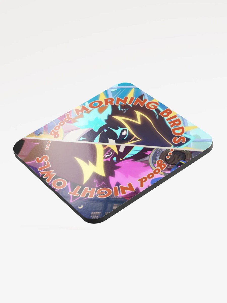 Morning Bird & Night Owl Coaster product image (3)