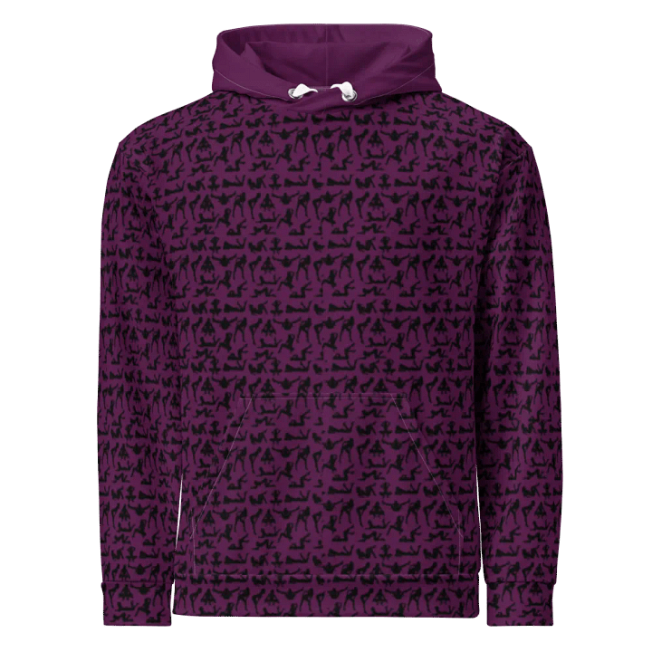 Sexy Ladies Silhouettes - Tyrian Purple | Unisex Hoodie product image (1)