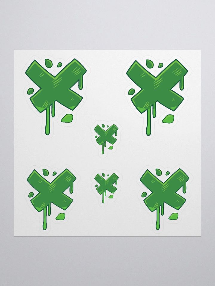 Paint Splash Logo Sticker Sheet product image (1)