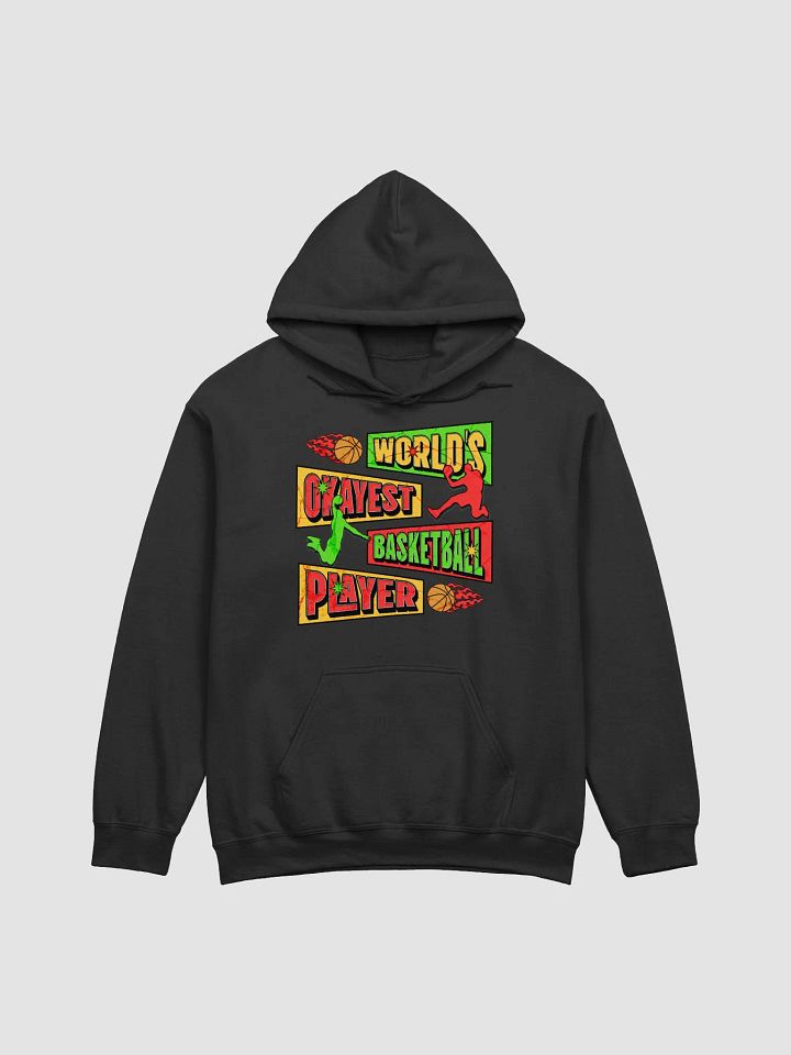 Worlds Okayest Basketball Player Hoodie product image (1)