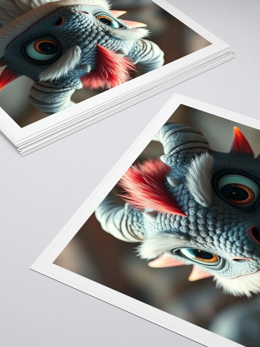 🐉 Flammie – Cute Dragon Sticker 🔥✨ product image (4)