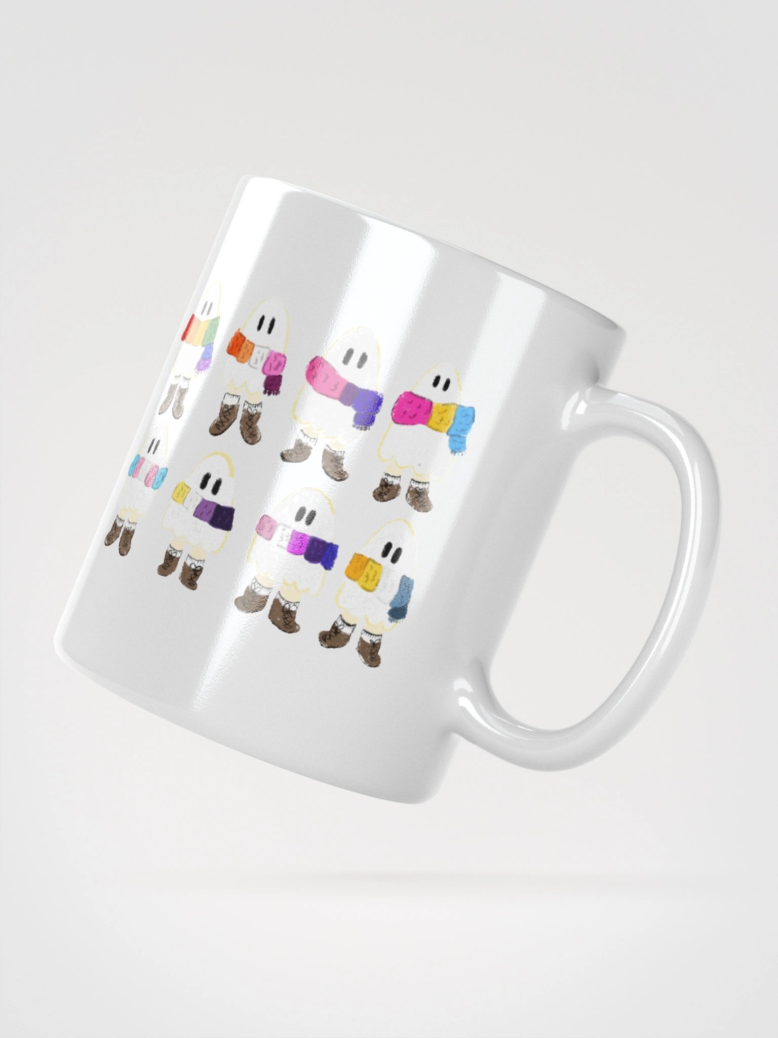 Pride Flag Ghosties Mug product image (5)