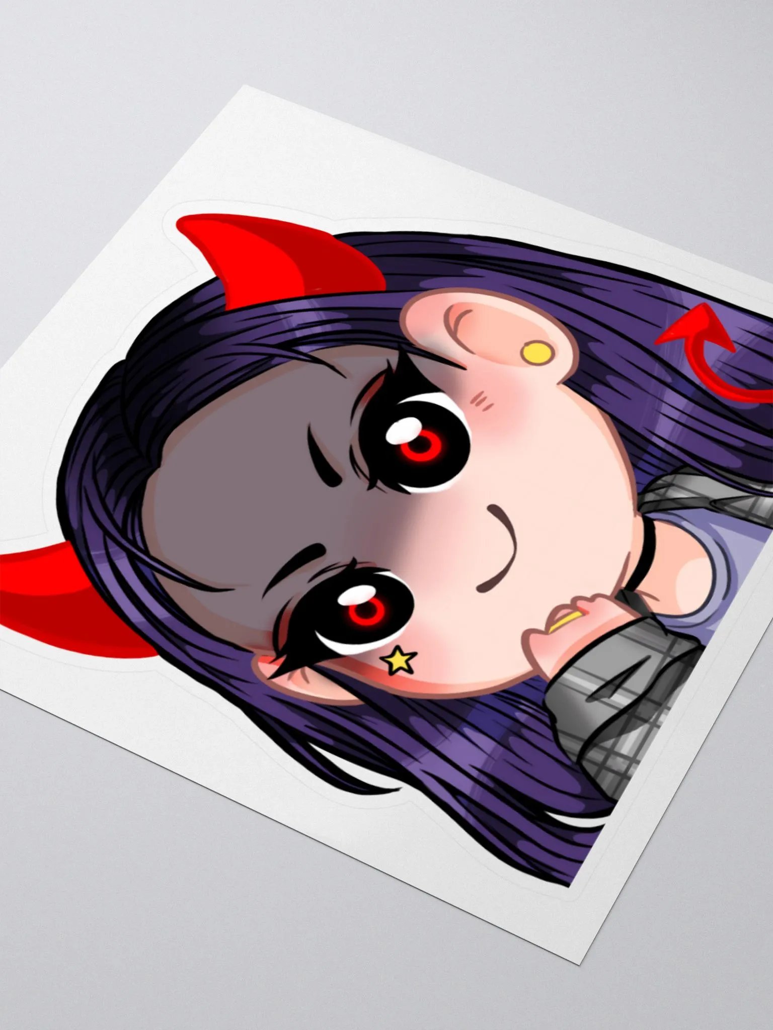 Devil Lilly -sticker product image (3)