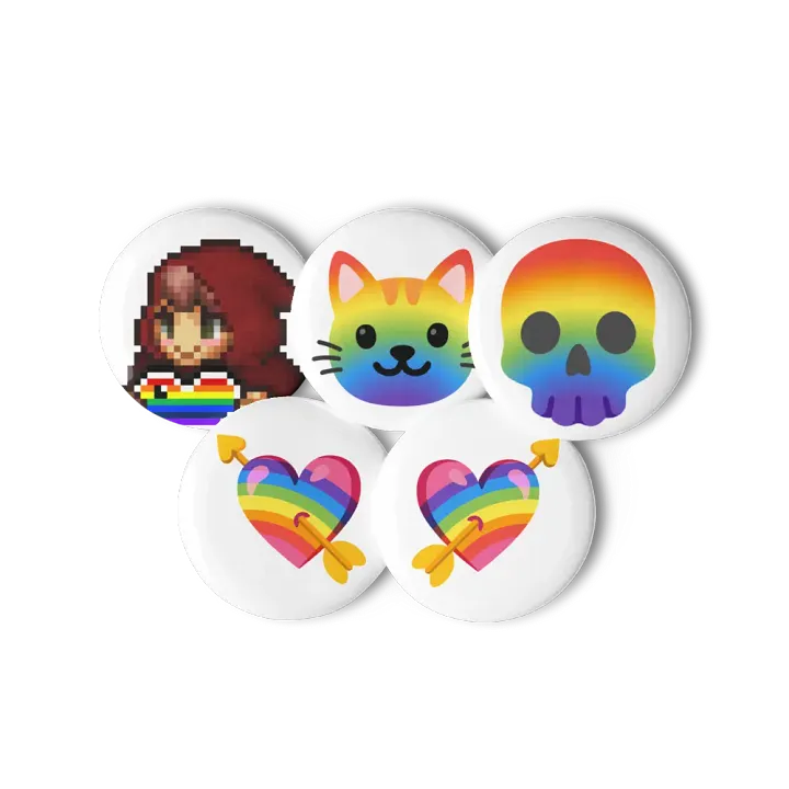 Twitch Pride Pin Set product image (2)
