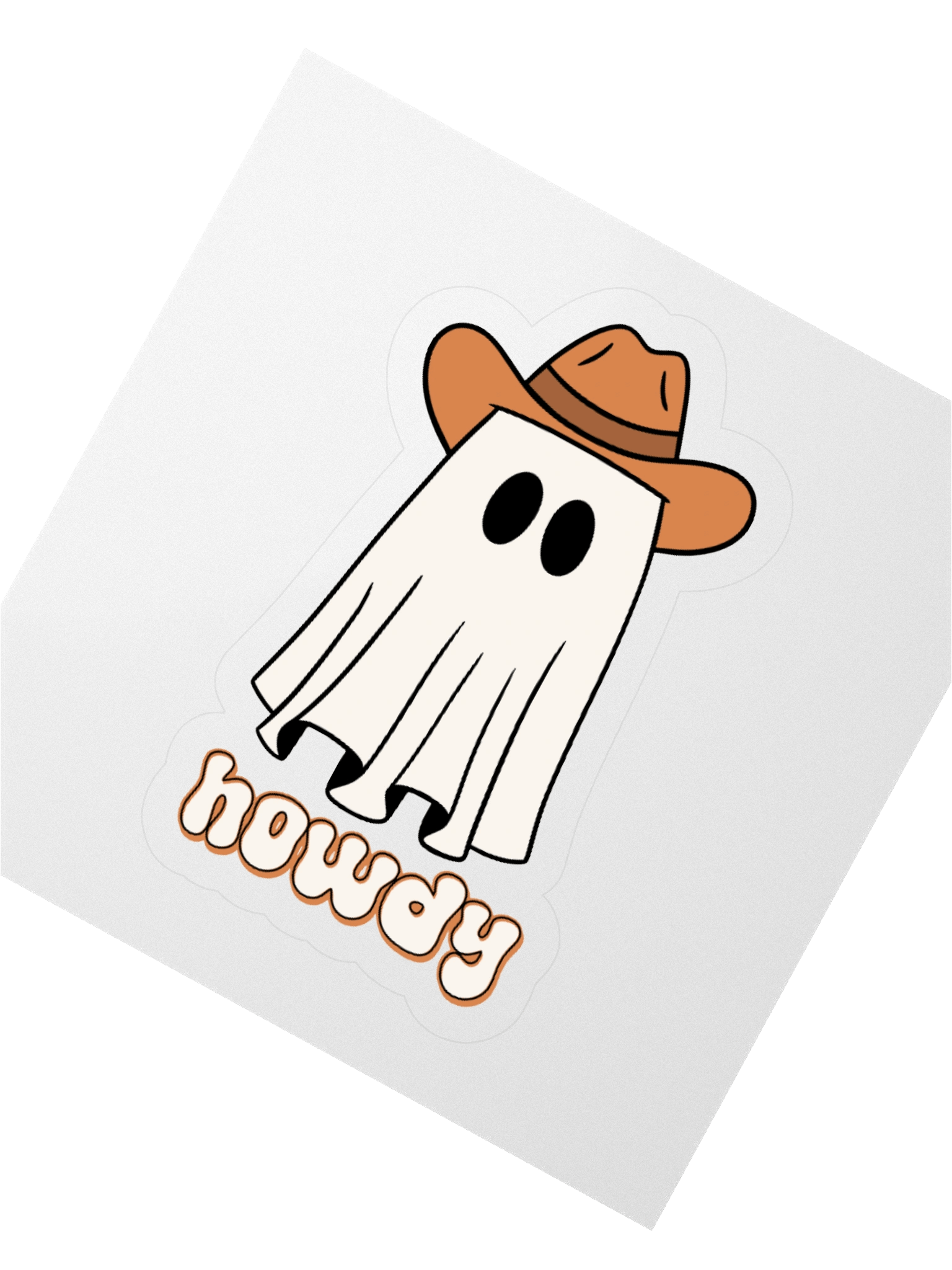 Howdy Boo Sticker product image (6)