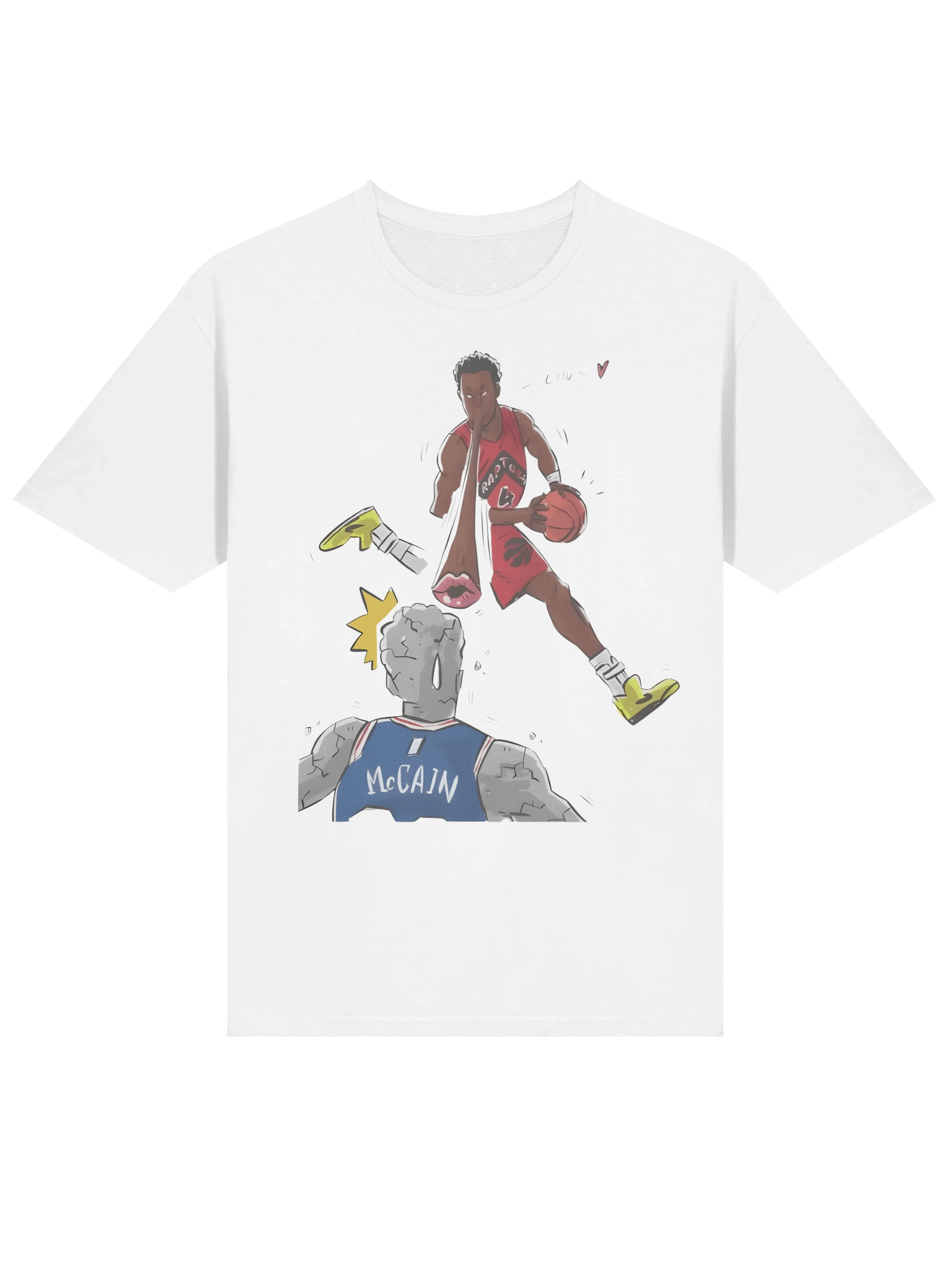Scottie Barnes Blew A Kiss At Jared McCain T-Shirt product image (2)