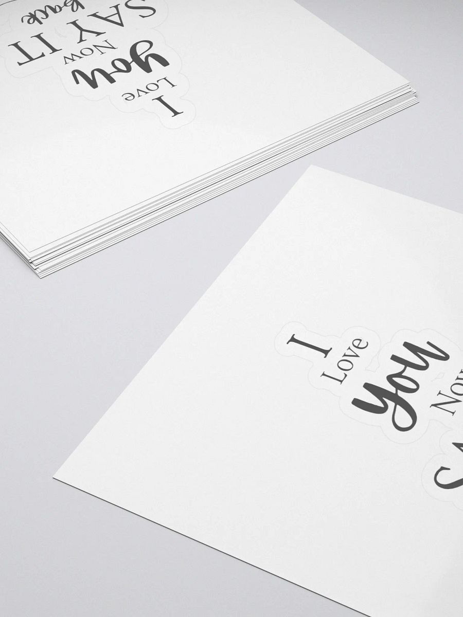 Jk's Love Phrase Stickers product image (4)