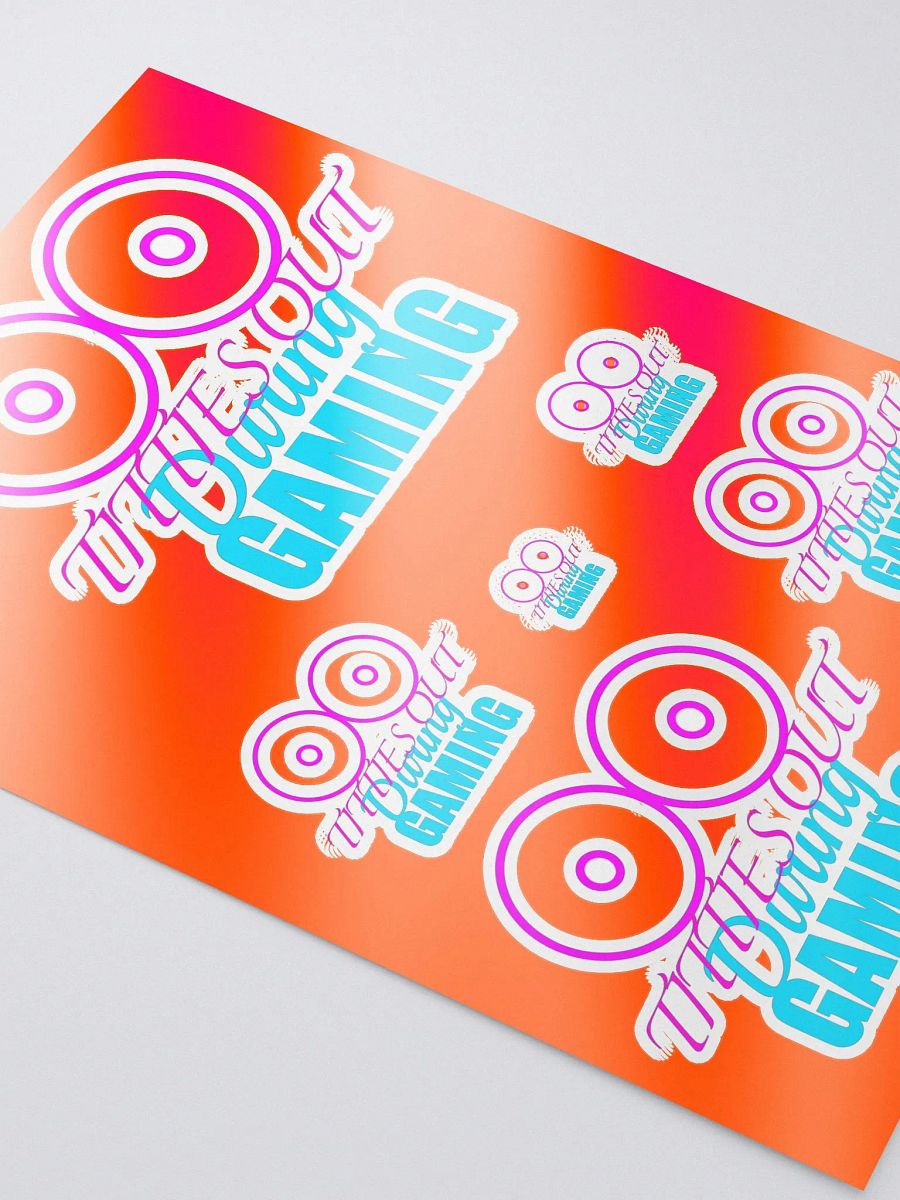 Tits out during gaming multiple stickers product image (3)