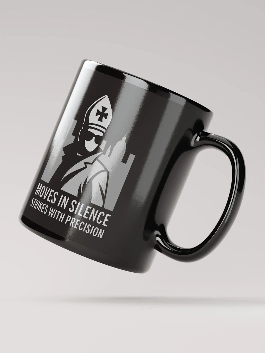 Moves In Silence - Black Glossy Mug product image (2)