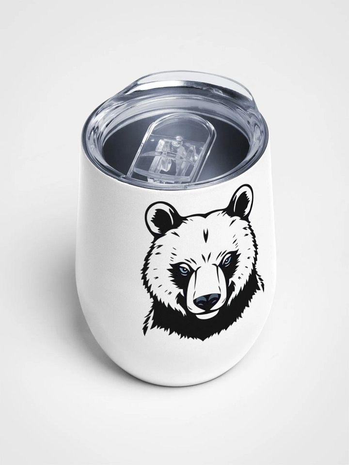 Bear Bold Wine Tumbler product image (1)