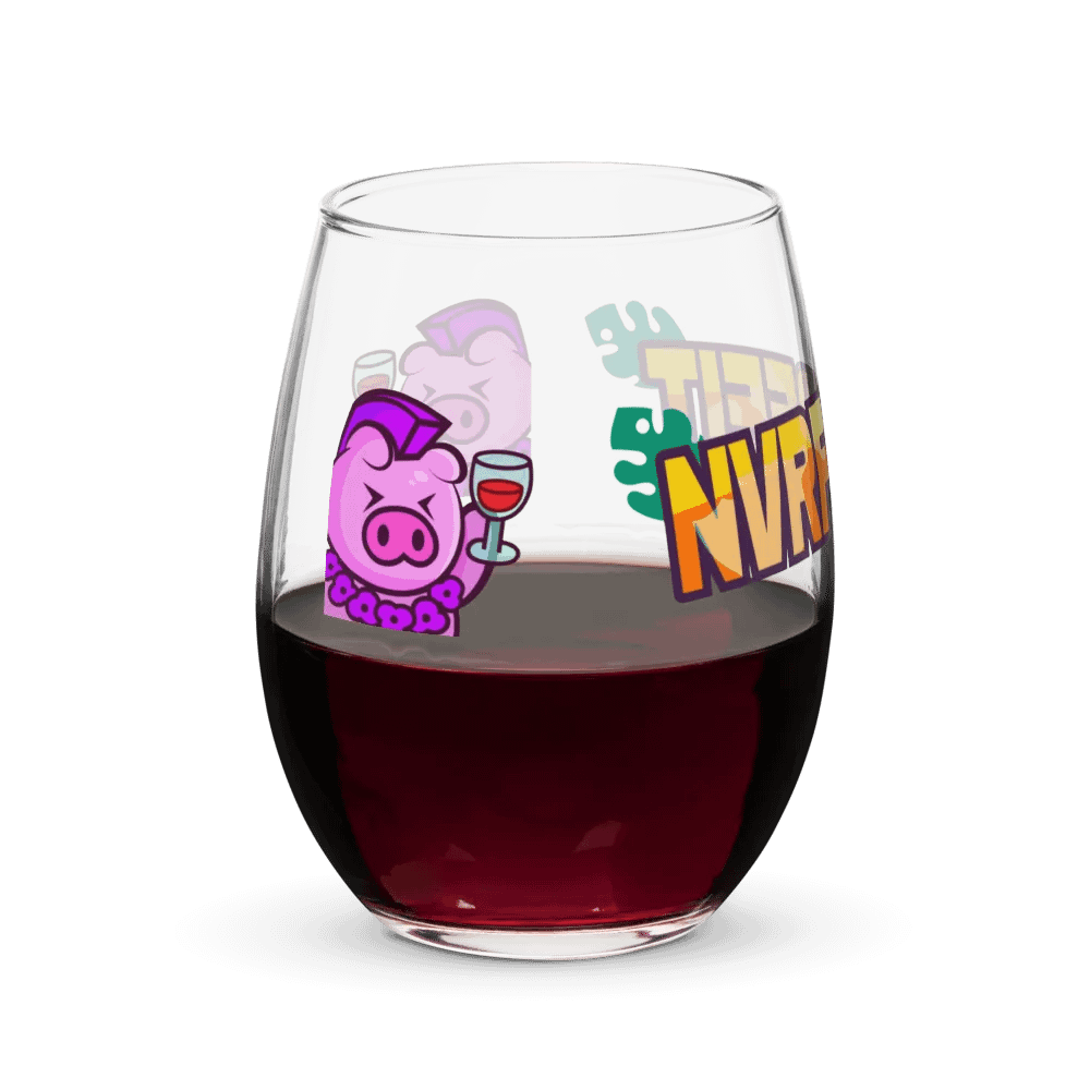Aloha wine glass product image (8)