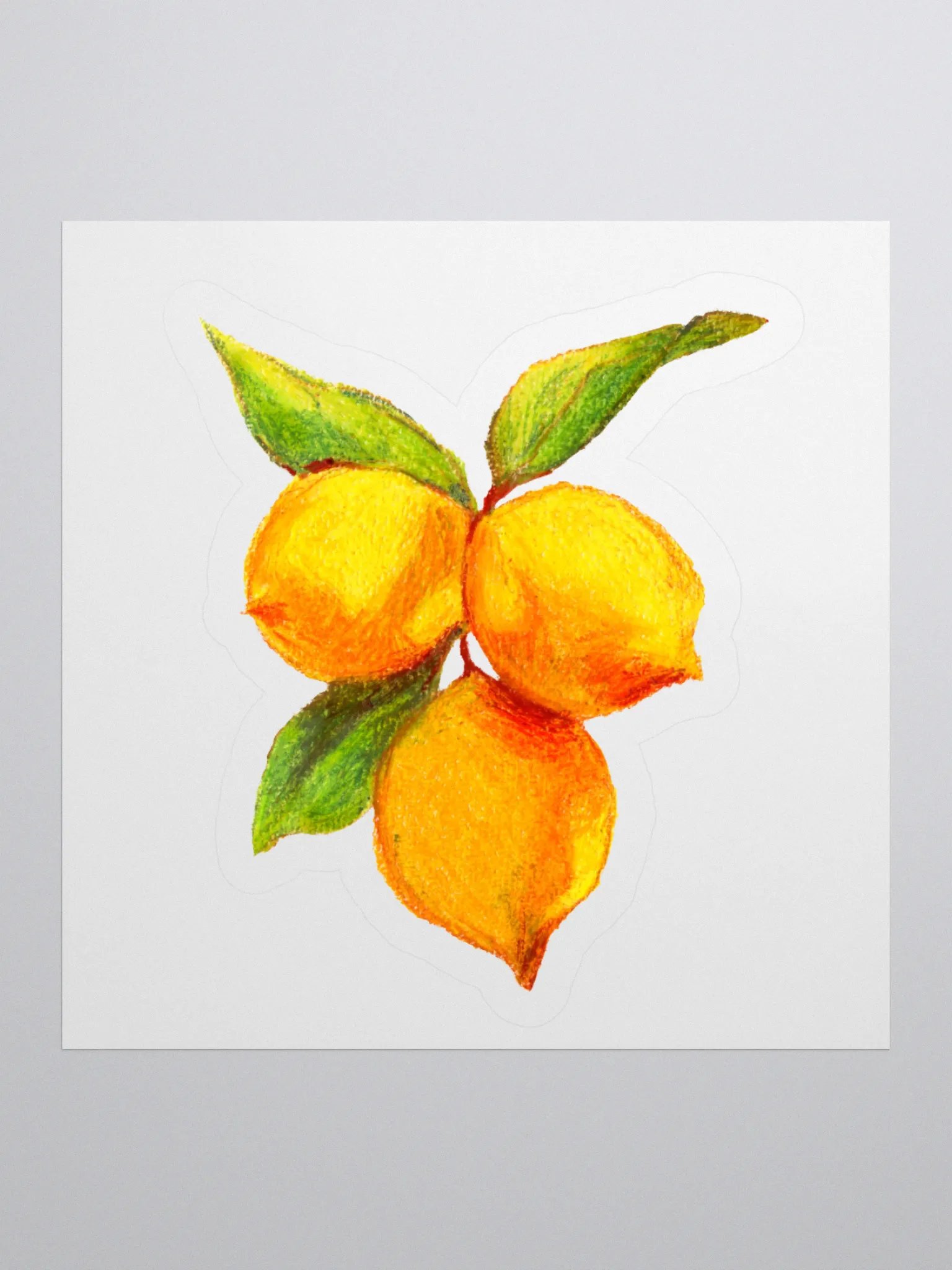 Lemons sticker product image (3)