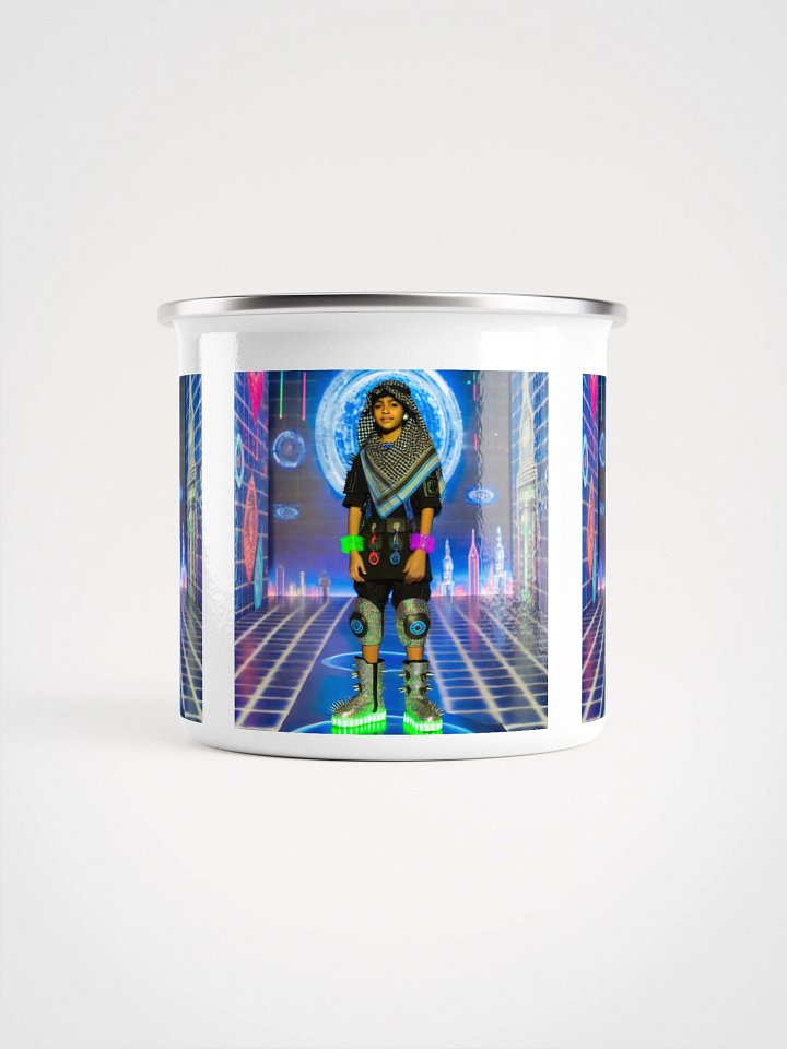 Meta Kid #7 Enamel Mug product image (2)