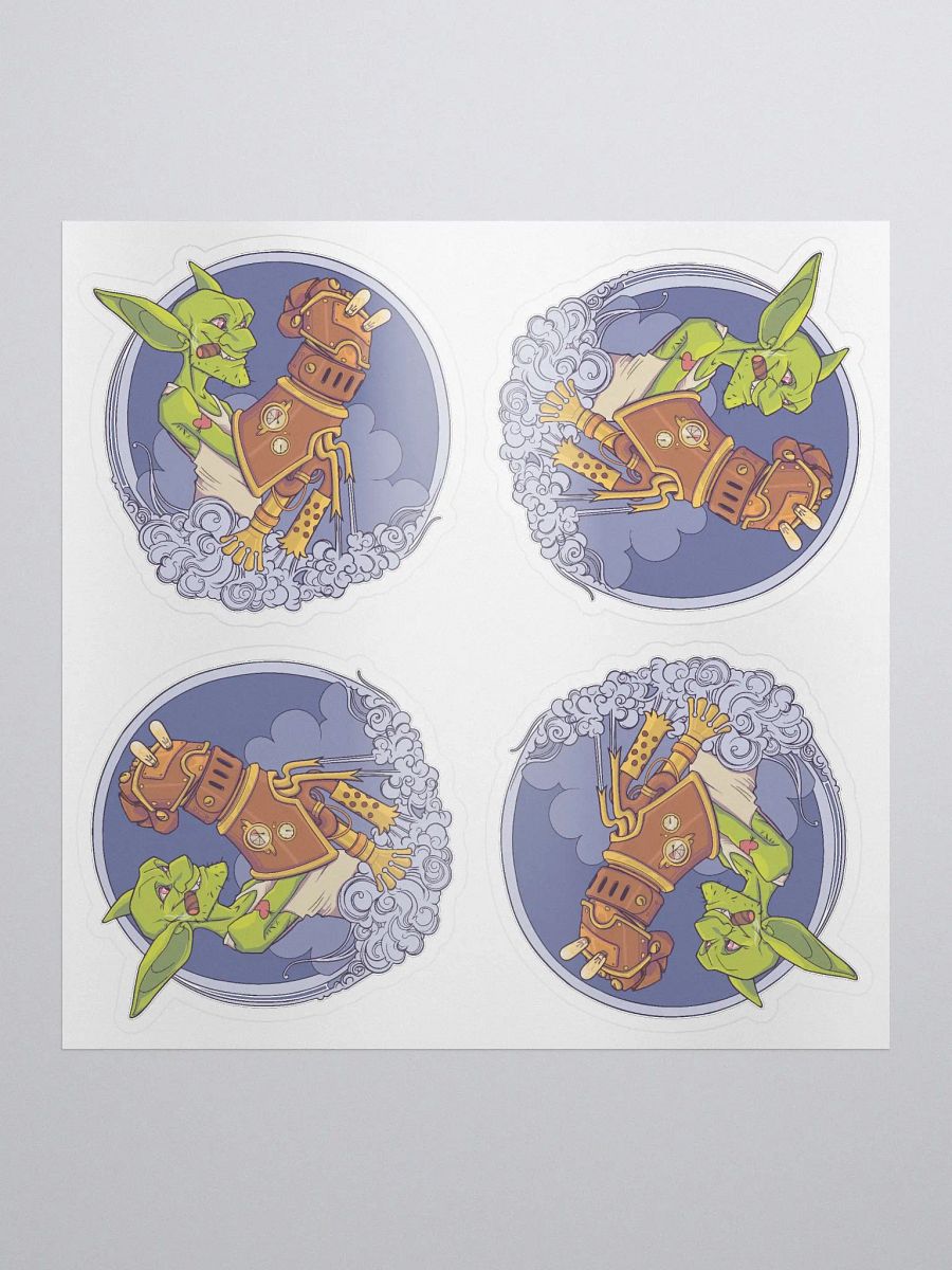 Mecha Logo Sticker Sheet product image (2)