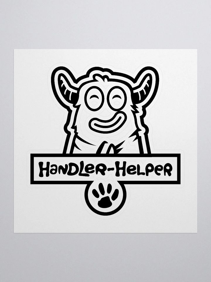 Handler-Helper Sticker product image (1)