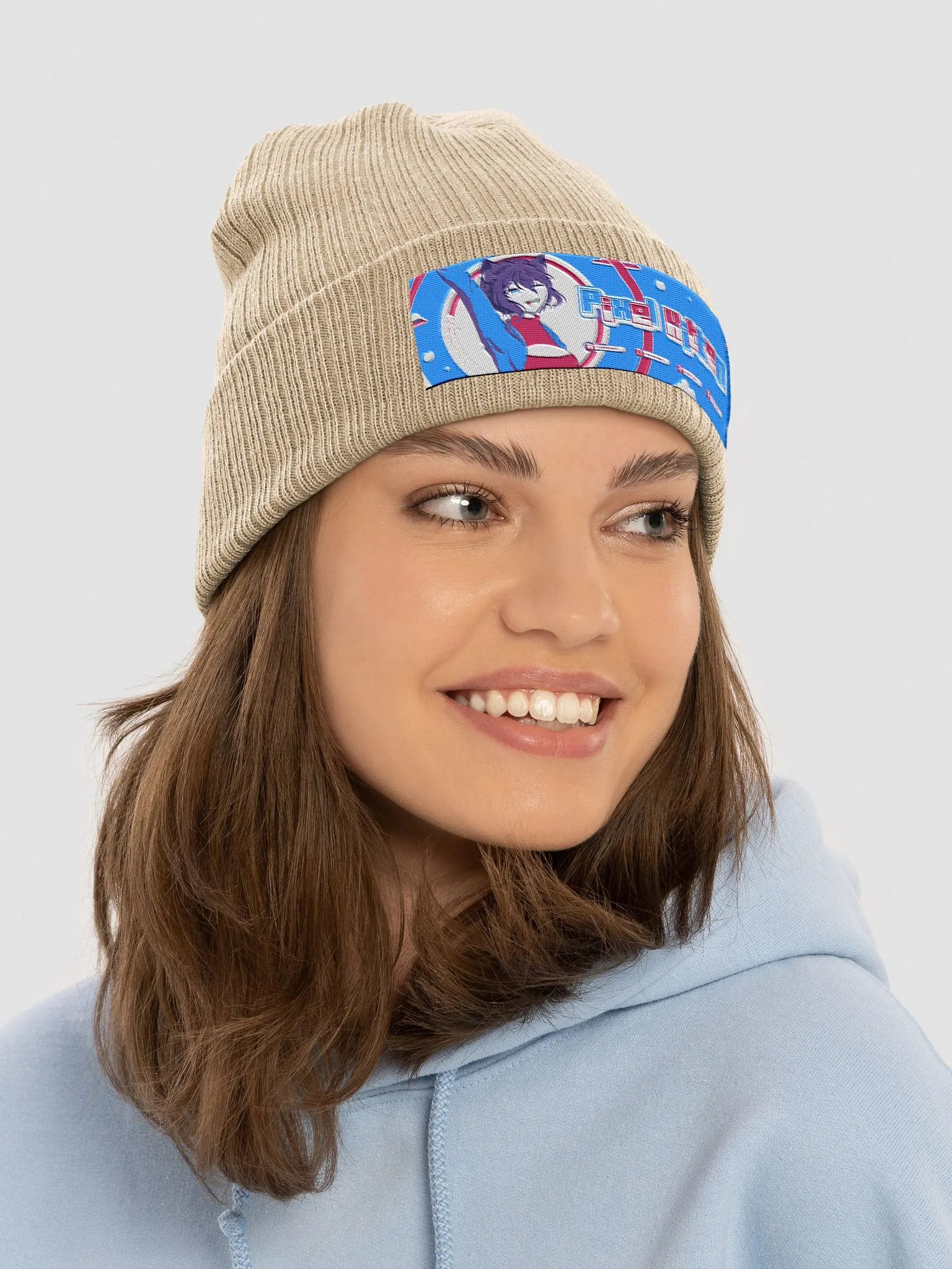 Pixel Kitten's Eco-Friendly Ribbed Beanie product image (41)