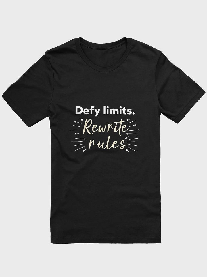 Defy Limits. Rewrite Rules. - Empower Your Inner Emma Watson with This Inspirational T-Shirt product image (1)