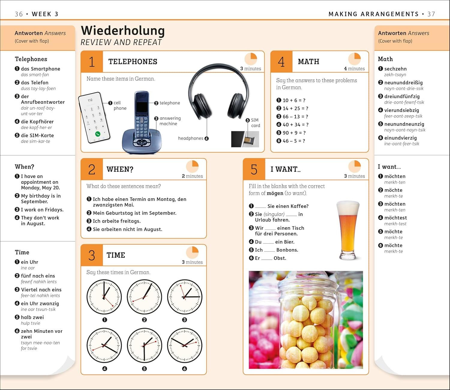 15-Minute German: Learn in Just 12 Weeks (DK 15-Minute Language Learning) product image (4)