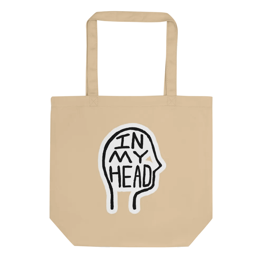 In My Head (bubble design) tote bag product image (1)