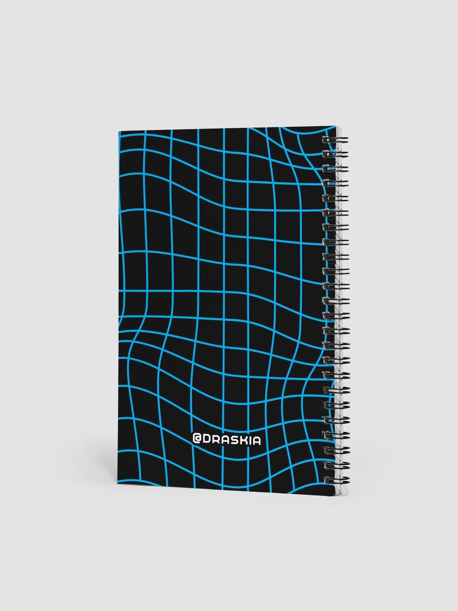 Neon Cyber Check Spiral Notebook product image (2)
