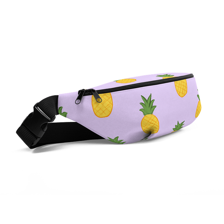 Pineapples Lilac Purple Fanny Pack (Waist Bag) product image (2)