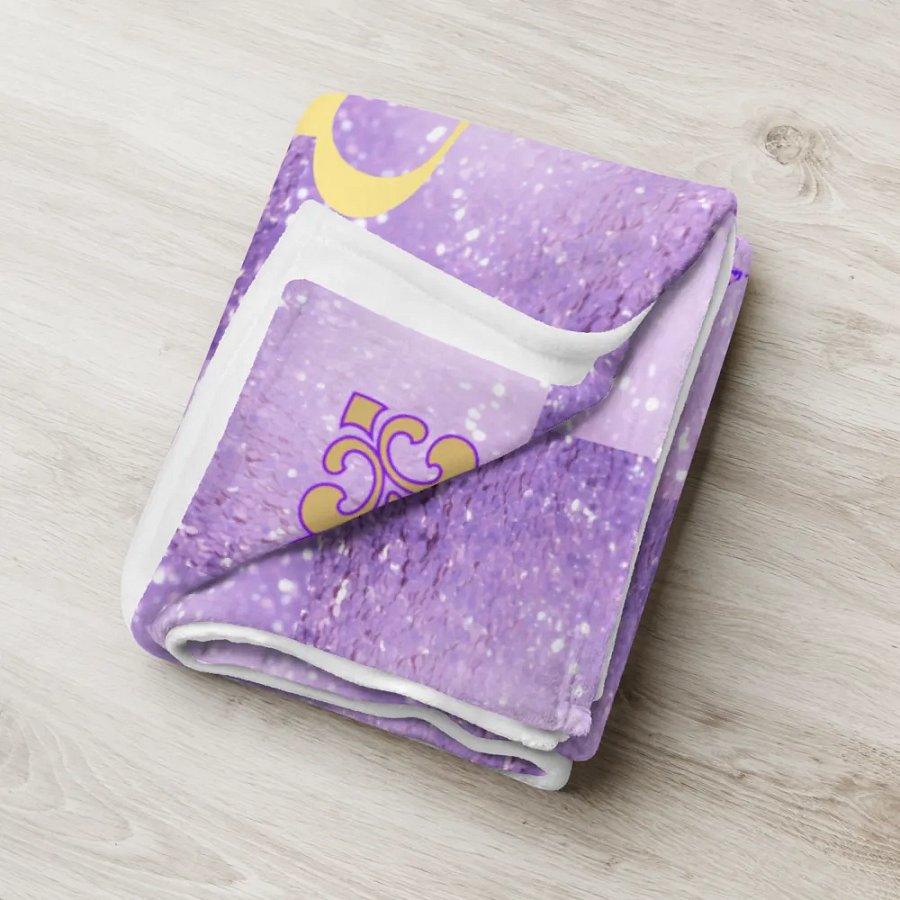 Purple Rose Throw Cover product image (5)