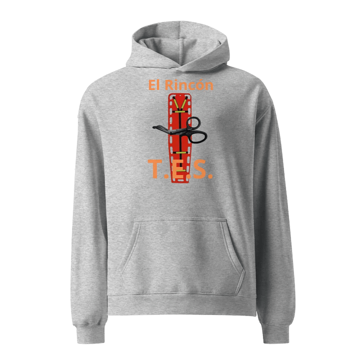 Sudadera AS Colour Unisex Premium sobredimenso logo rincon TES product image (4)