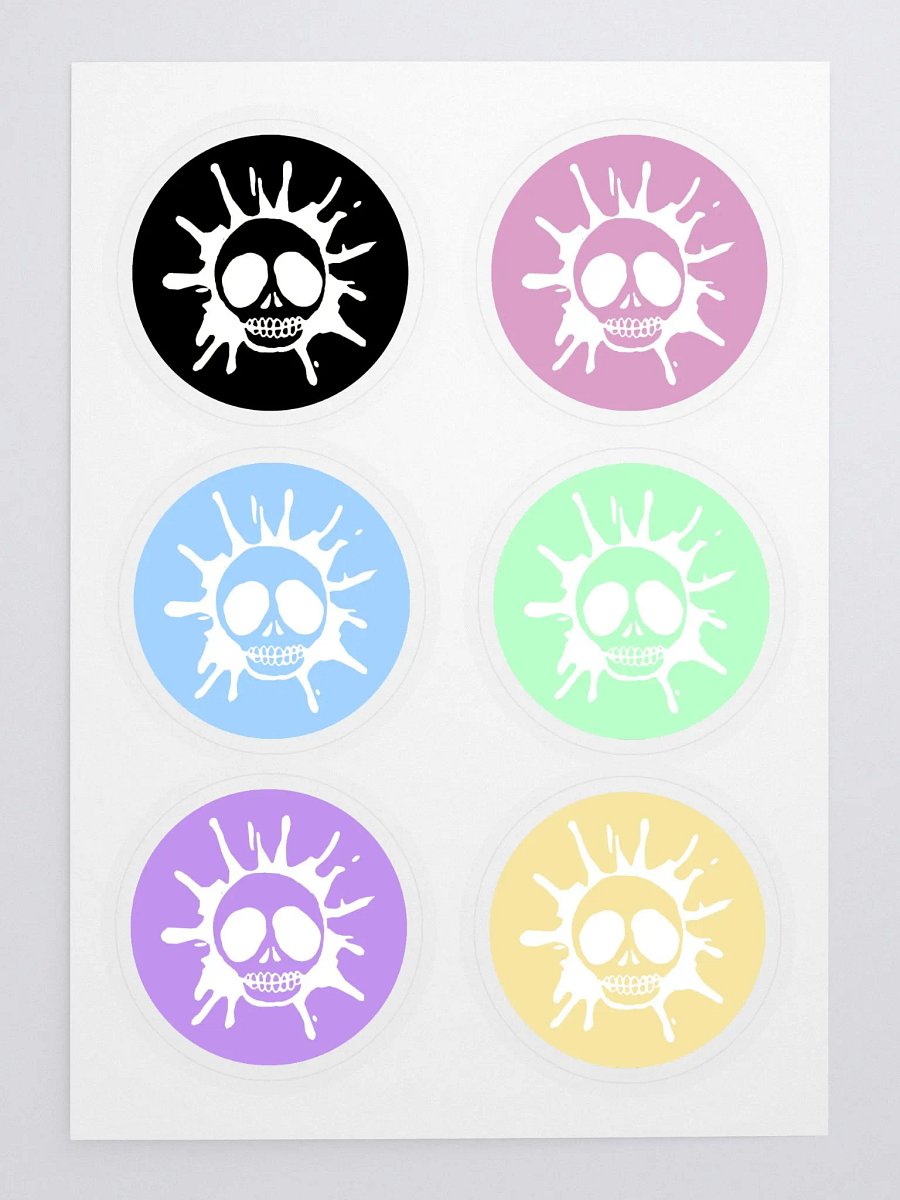 Classic Logo Sticker Pack (6 stickers) product image (2)