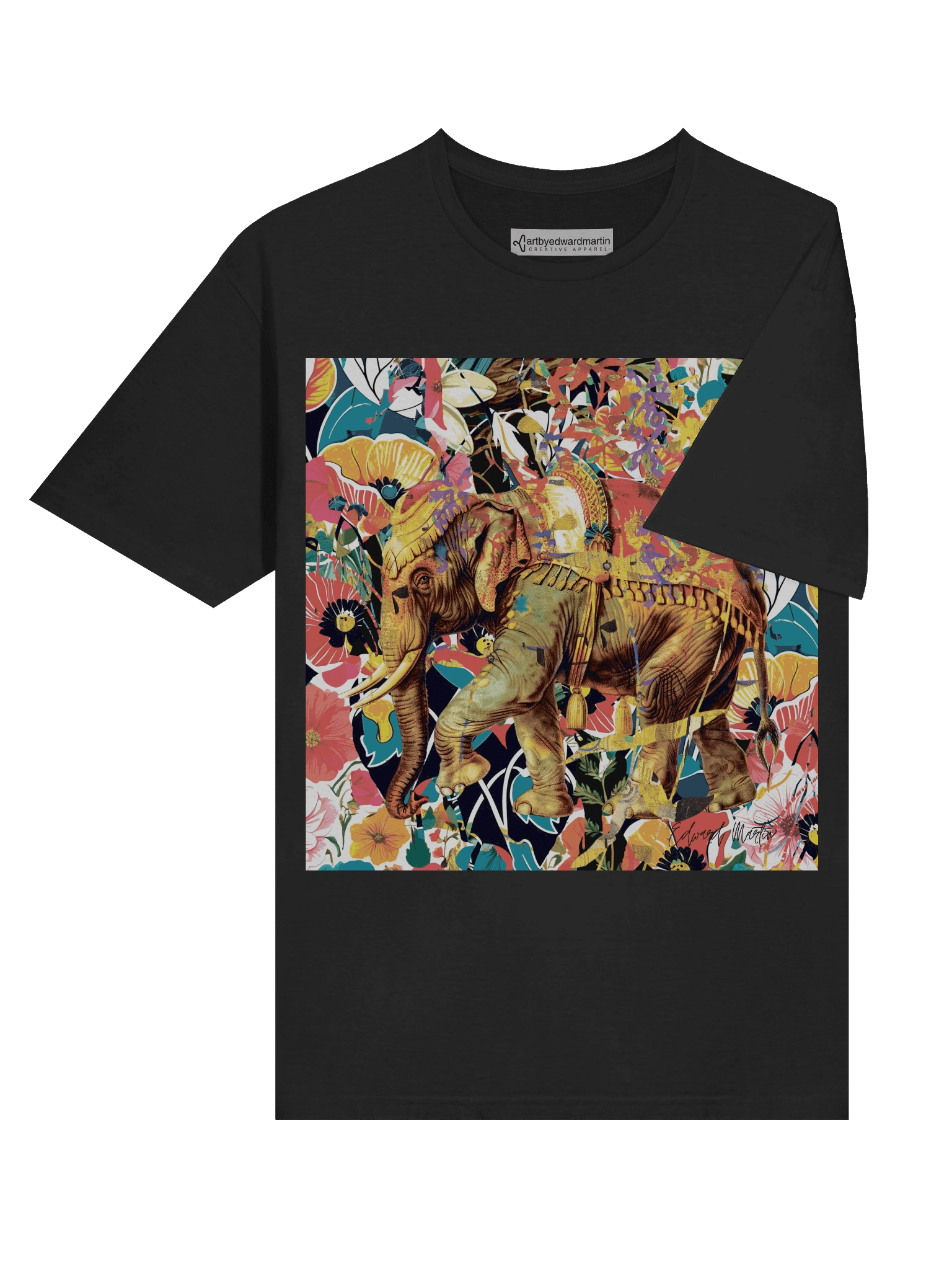 'La procesión Dorada' (The Gilded Procession) by Edward Martin Unisex Tee product image (49)