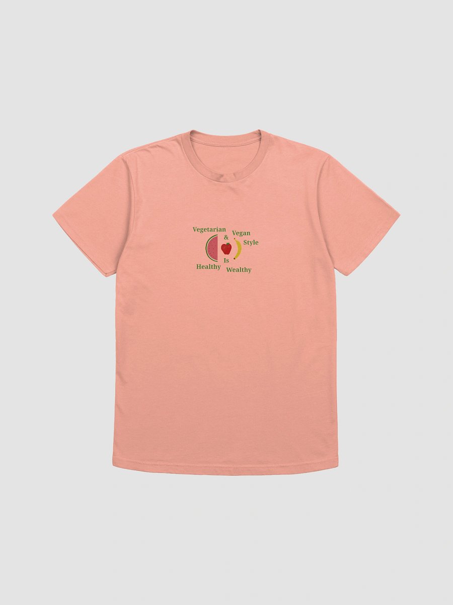 Healthy Wealthy Vegan T-Shirt product image (3)