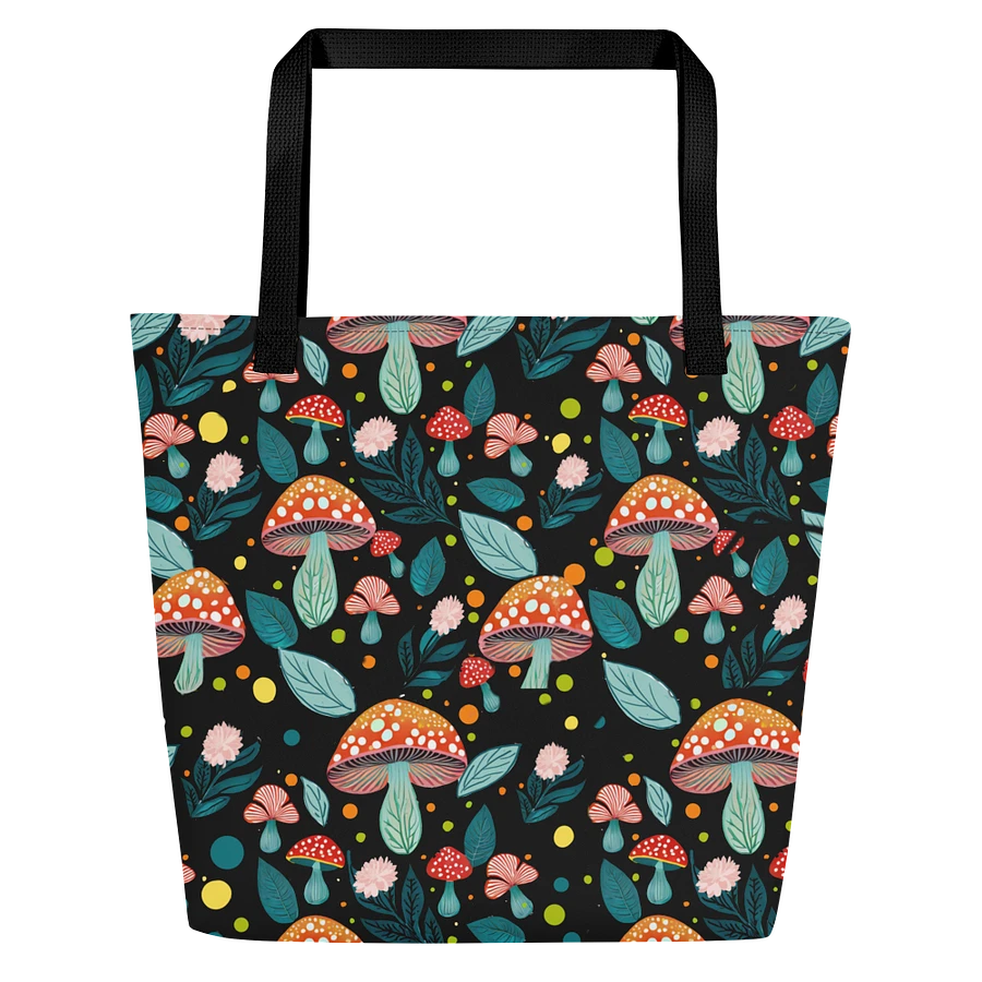 Psychedelic Mushroom Tote | Retro Style Tote Accessory product image (1)
