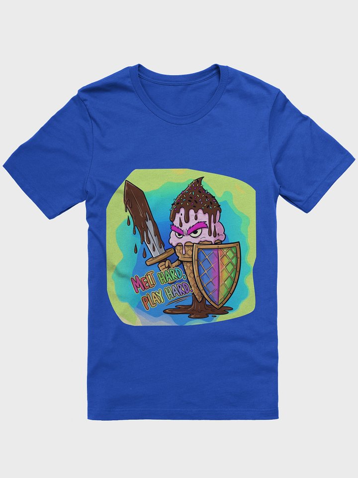 Melt Hard, Play Hard Ice Cream Warrior T-Shirt product image (1)