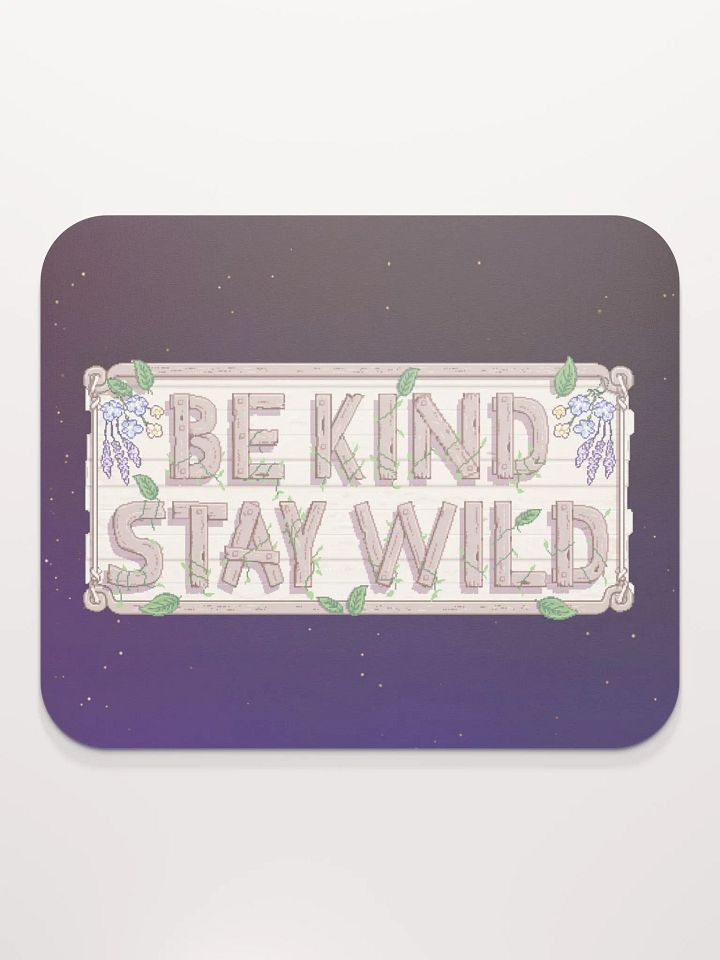 Nighttime Be Kind Stardew Inspired Mousepad product image (2)