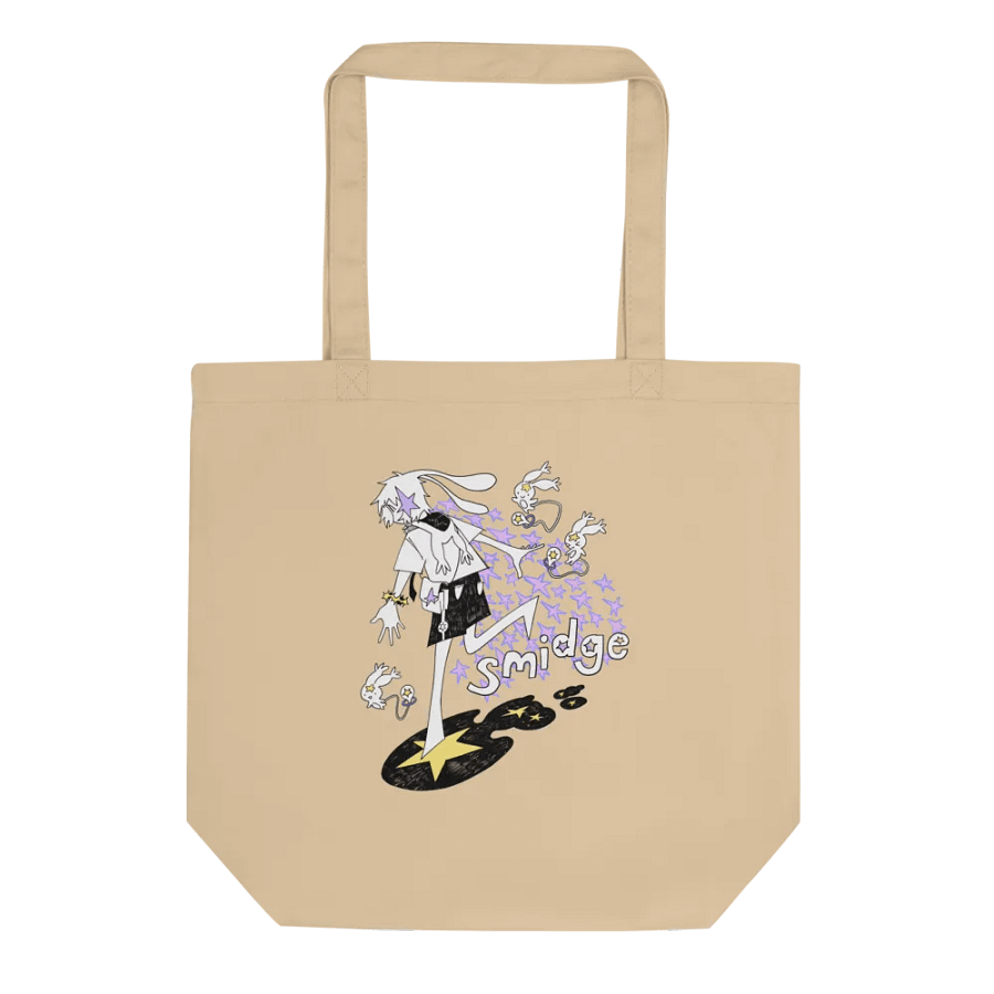 smidge x slowy print tote bag product image (1)