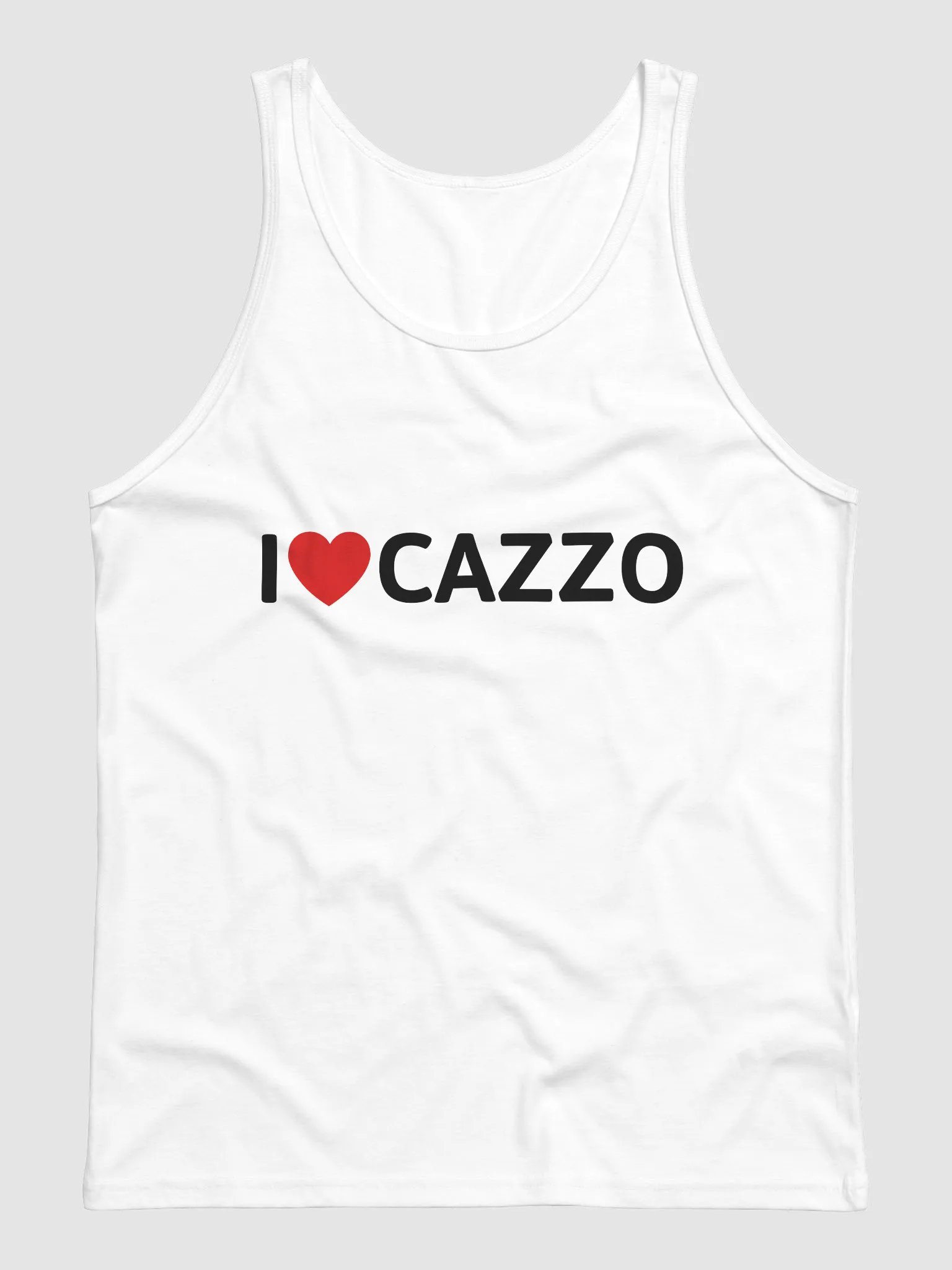 I ♥️ Cazzo tanktop light product image (1)