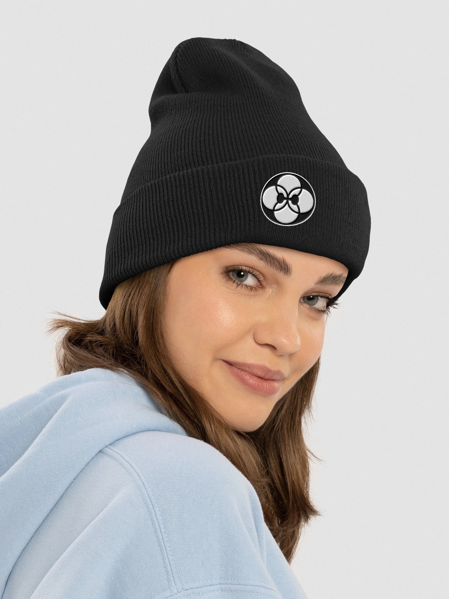 Hollow studios logo beanie (dark colours) product image (16)