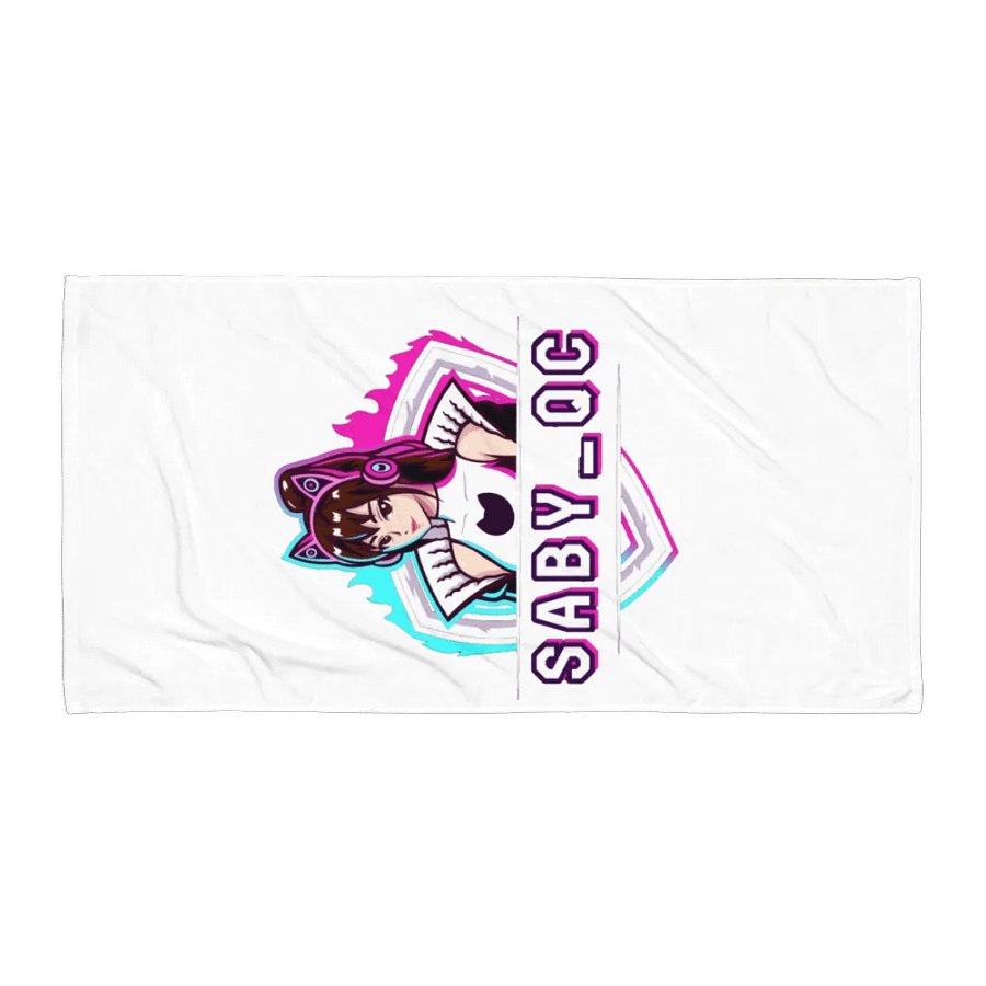 SABY-QC Anime Logo Sublimated Towel product image (1)