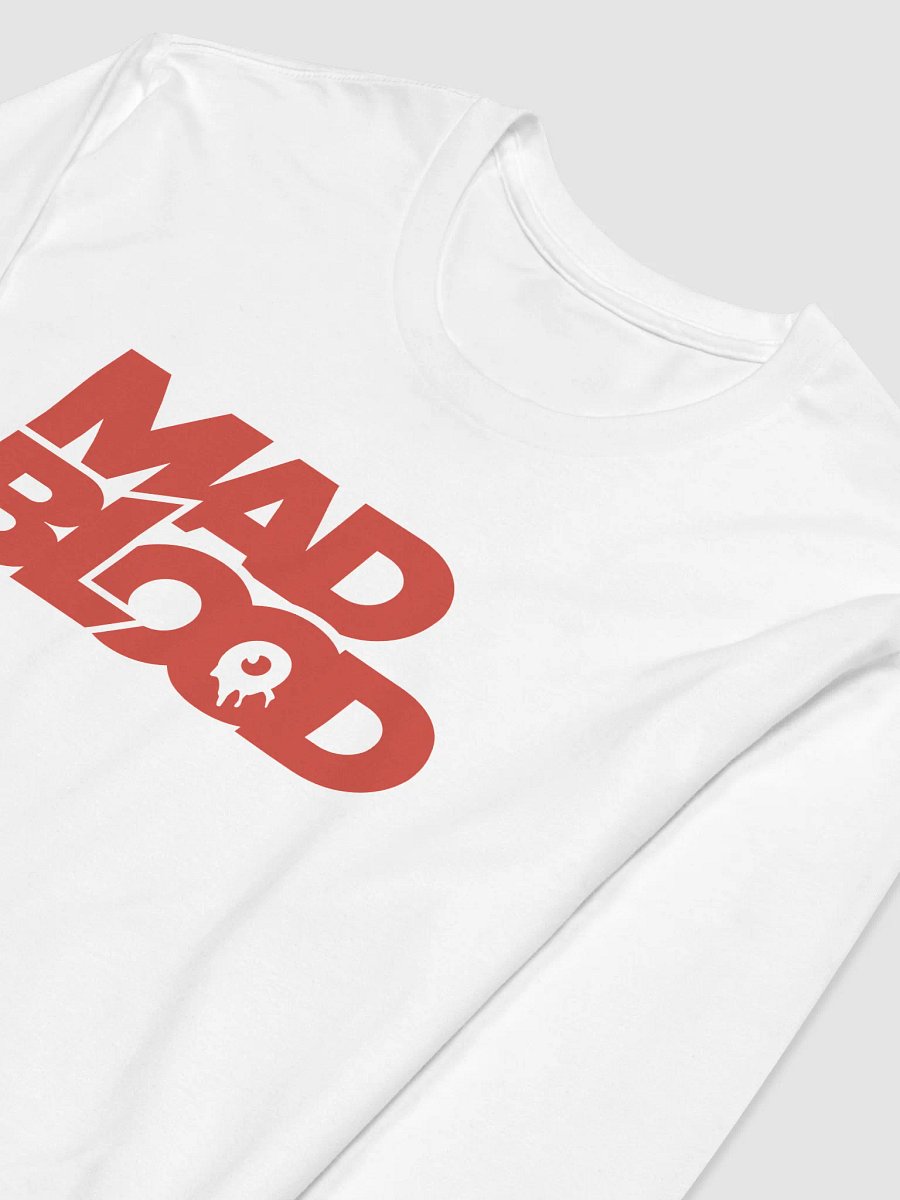 Mad Blood Simple Logo Fitted Long Sleeve Crew product image (3)