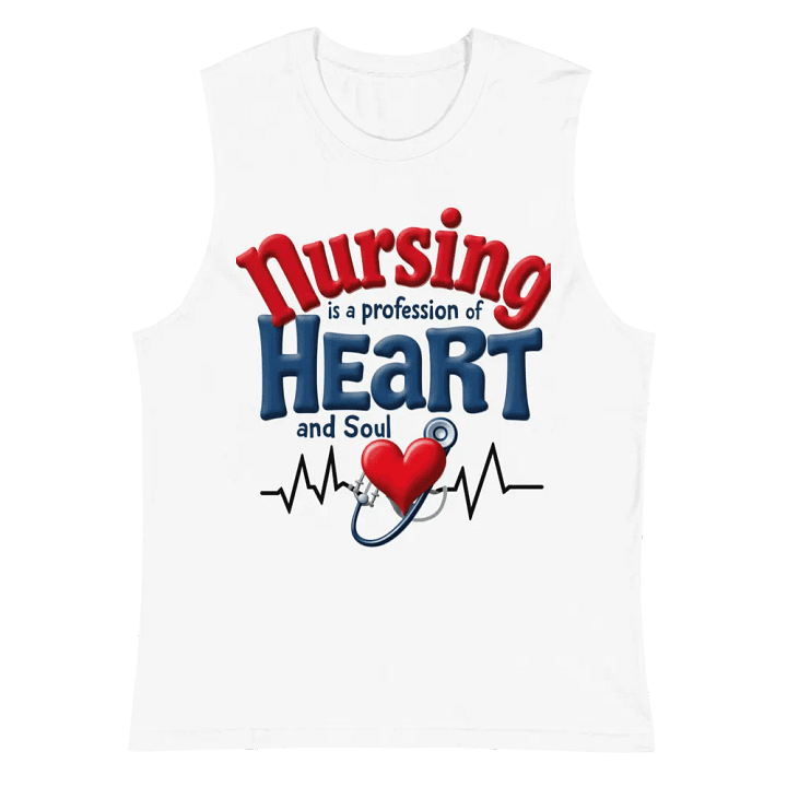 Heartfelt Nursing Muscle Tank product image (2)