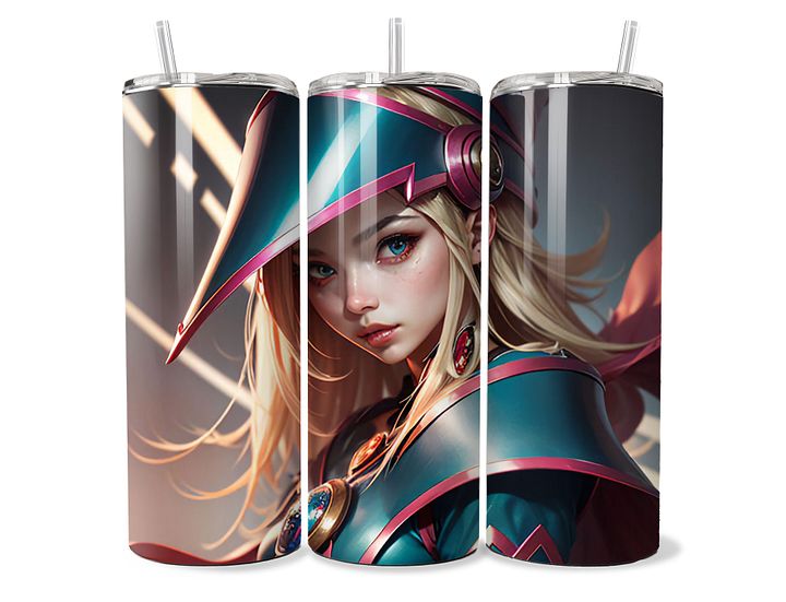 Dark Magician Girl Tumbler - 20oz Stainless Steel product image (1)