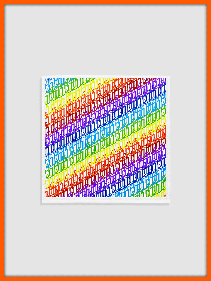 Pixel Rainbow Bandana product image (1)