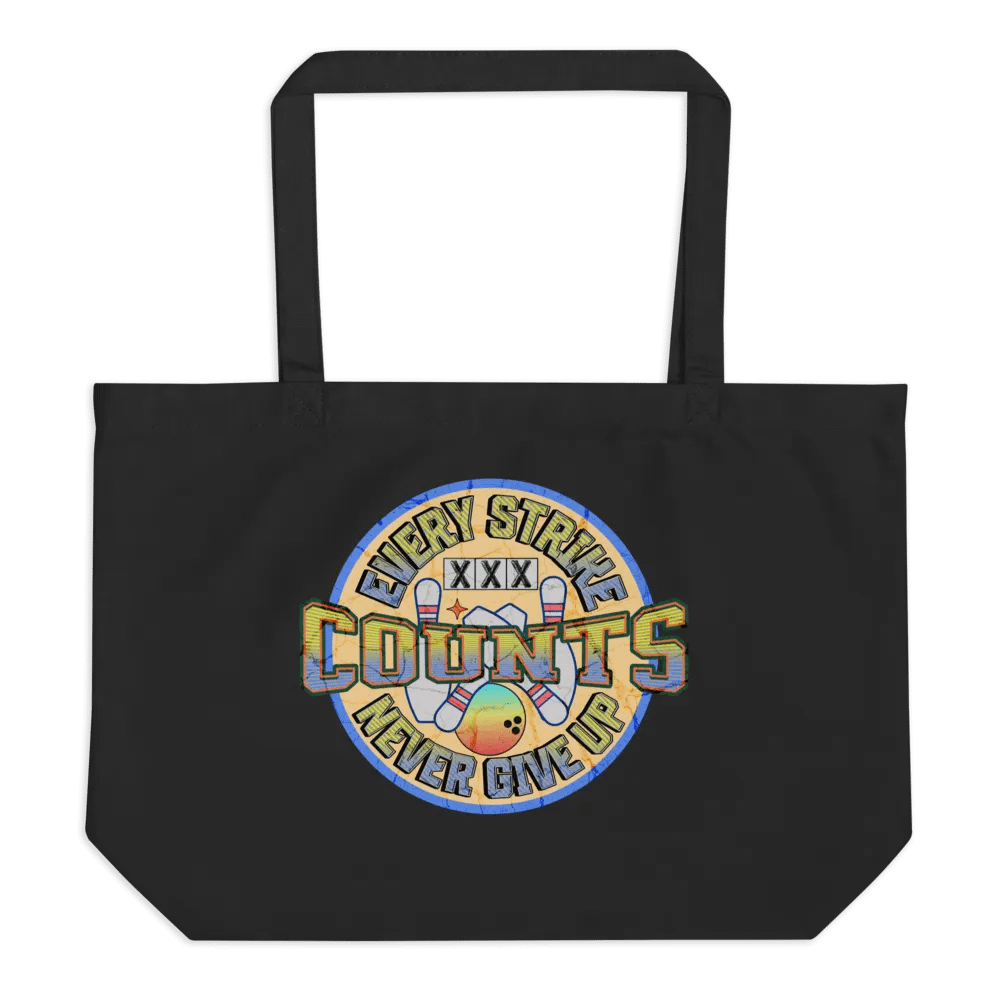 Every Strike Counts Bowling Persist Tote Bag product image (1)