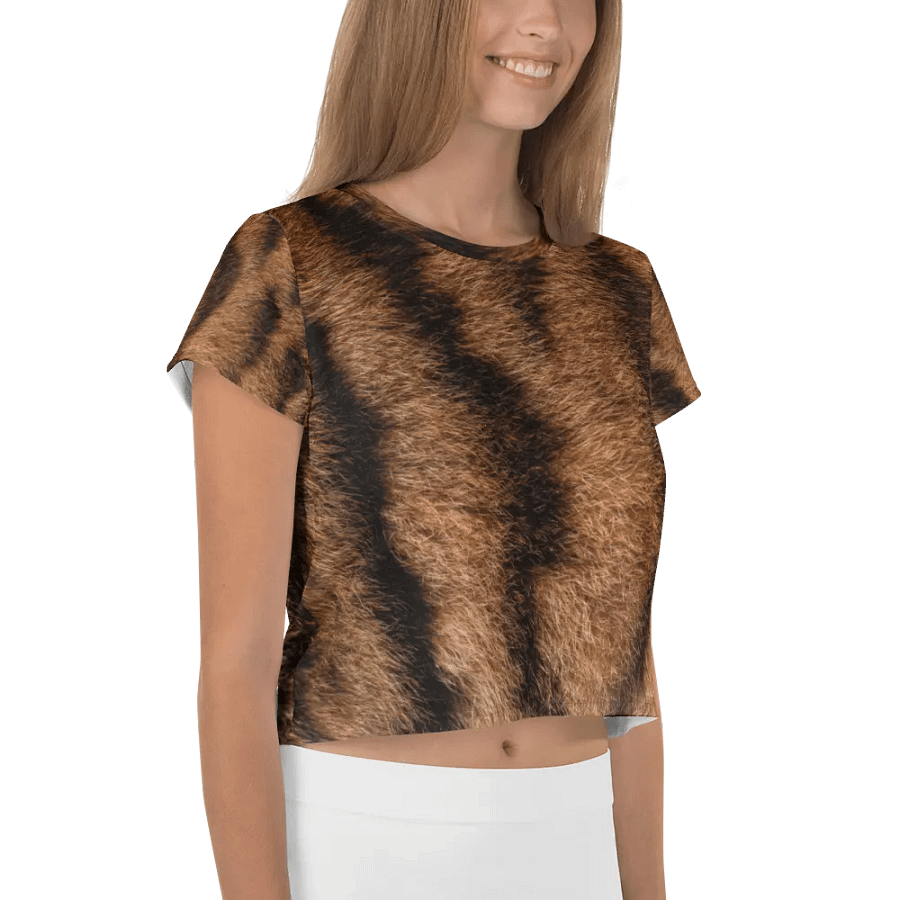 Toyger Cat Crop Tee product image (4)
