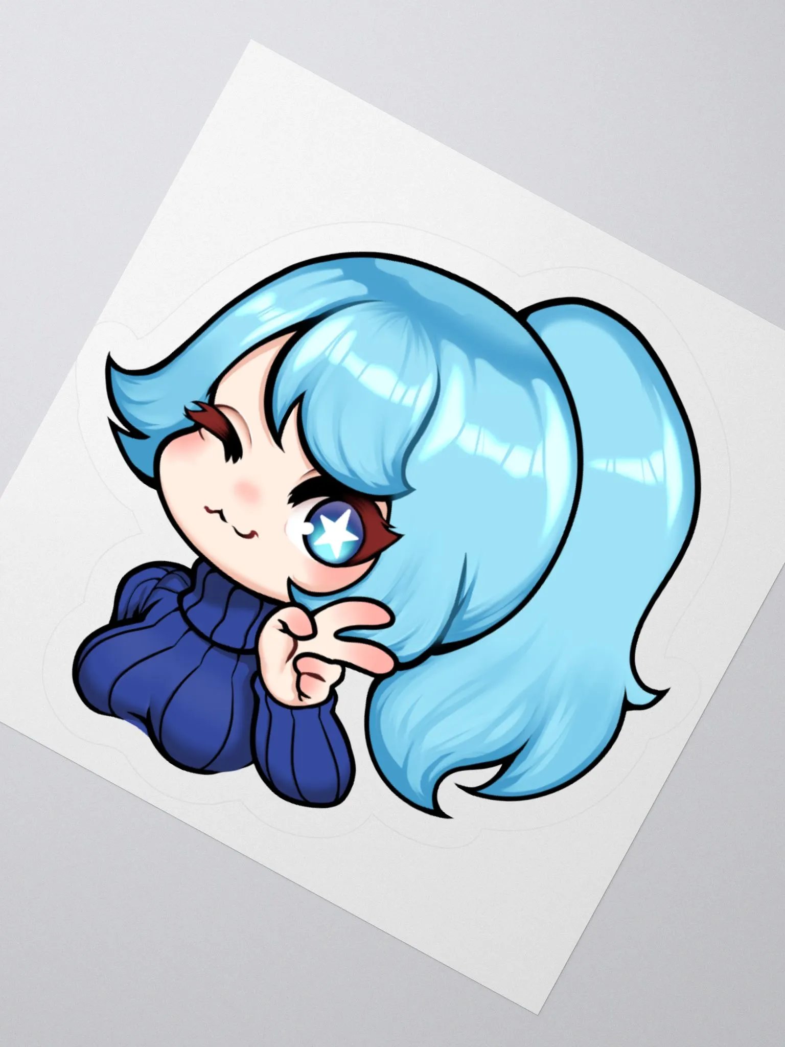 Aria Wink Sticker product image (2)