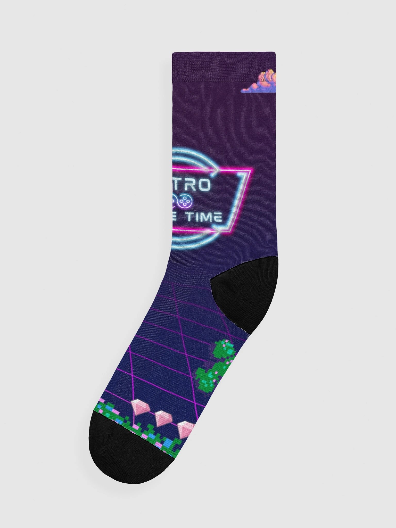RETRO GAME TIME SOCKS product image (1)