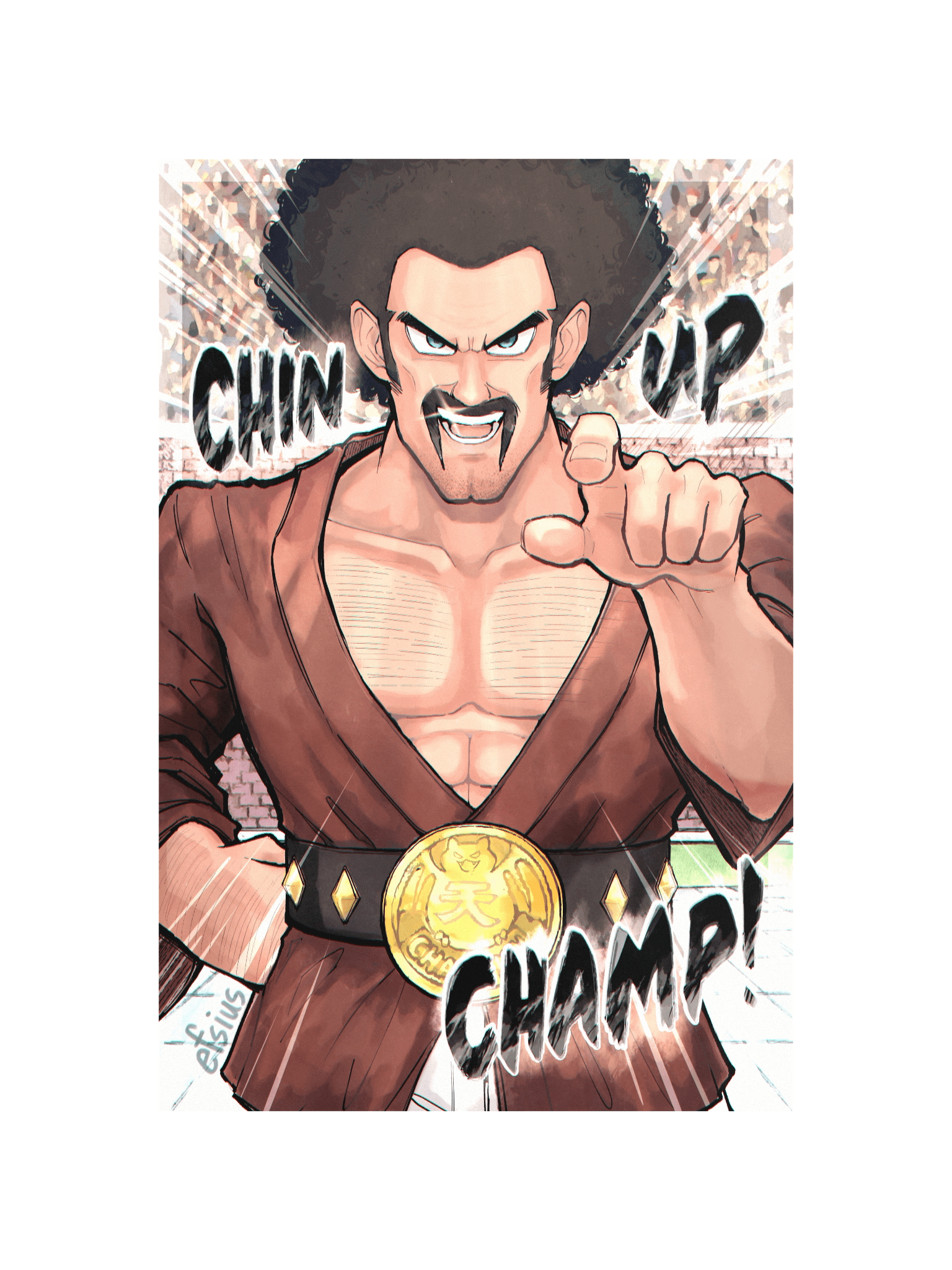 Mr Satan/Hercule 12x18 in. product image (4)
