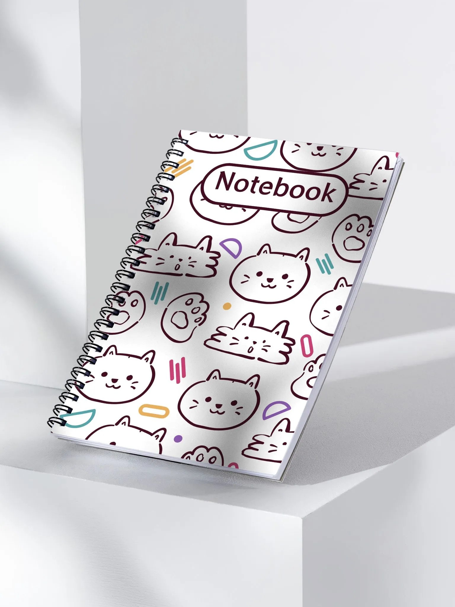 Whimsi-Cats Spiral Notebook product image (3)