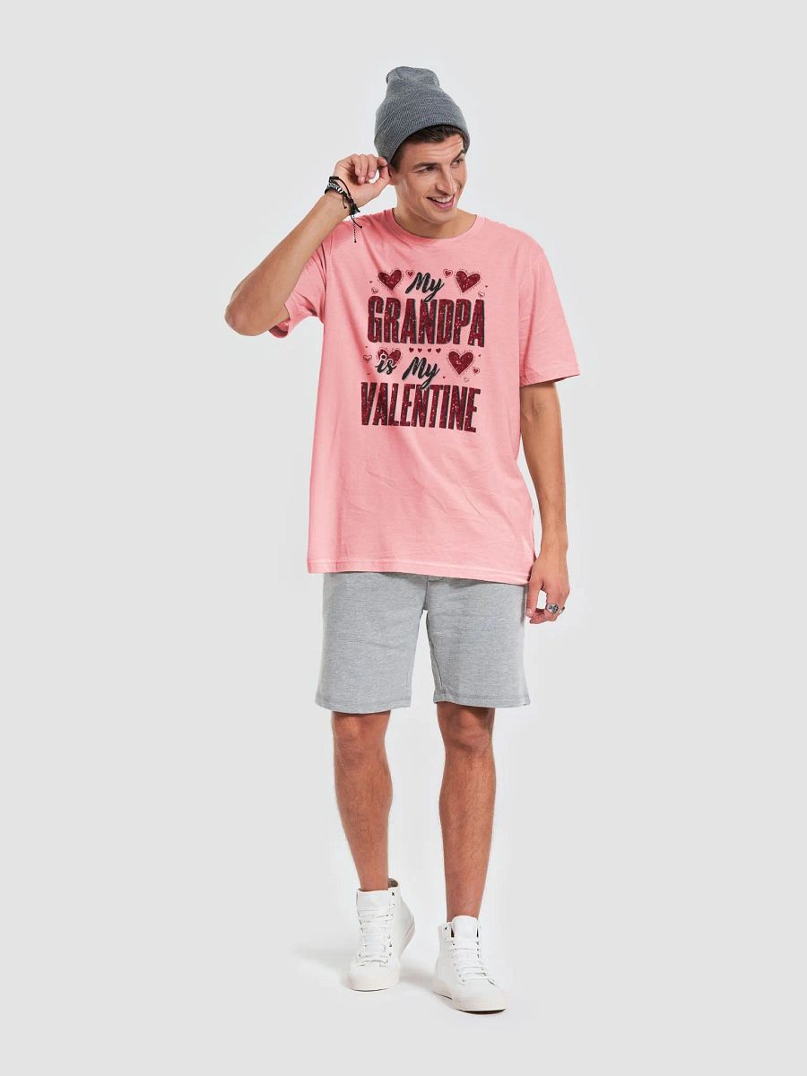 Glittery Grandpa's Valentine T-Shirt product image (53)