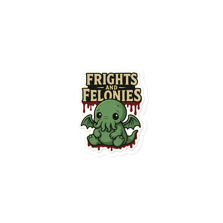 Cute Cthulhu Die-Cut Magnets product image (1)